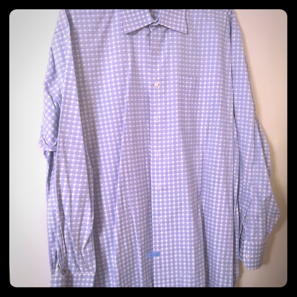 Men’s John W Nordstrom lt blue XXL dress shirt